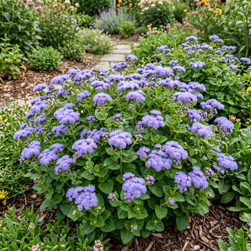 Ageratum Blue Seeds - Ageratum Mexicanum