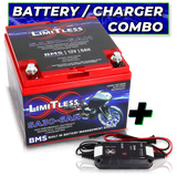 Shake Awake 30 Case 6Ah Smart Motorcycle battery with 3.5A Battery Maintainer | SA30-6AH/MTN in category Limitless Lithium Batteries