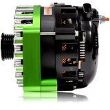 Mechman 400 Amp Green Billet High Output Alternator 1996-2004 GM Truck 4.3L 4.8L 5.3L 5.7L 6L