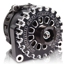 Mechman 370 Amp Black Billet RVC Bypass Alternator 2005-2013 GM Truck 4.3L 4.8L 5.3L 5.7L 6L | B8302370B in category 2005 - 2009