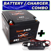Nano -HD Motorcycle / Power sports Battery With Smart Tender