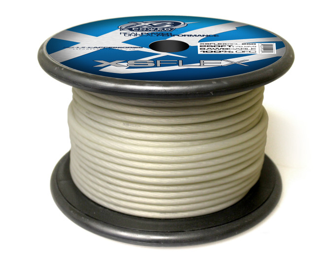 XS FLEX CLEAR 8 AWG OFC CABLE 250' Spool