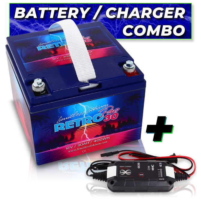 Retro Pro 30 Limitless Lithium Smart Tender | Retro Pro 30 Limitless Lithium Smart Tender in category Batteries