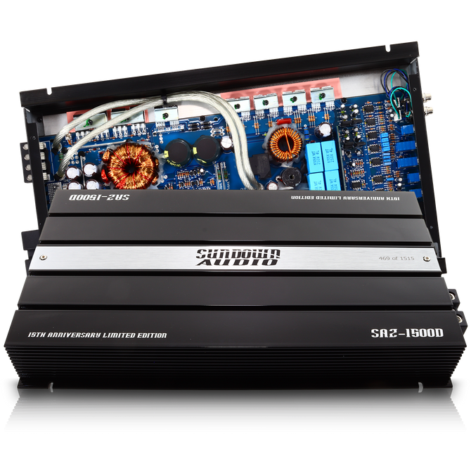 Sundown Audio - SAZ-1500D Amplifier 15th Anniversary Edition  (Open Box)