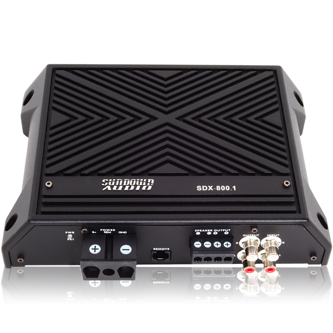Sundown Audio - SDX-800.1 Mini Hifi Amplifier (Open Box) | SDA-SDX-800-1 in category Sundown Audio (Open Box Sale)