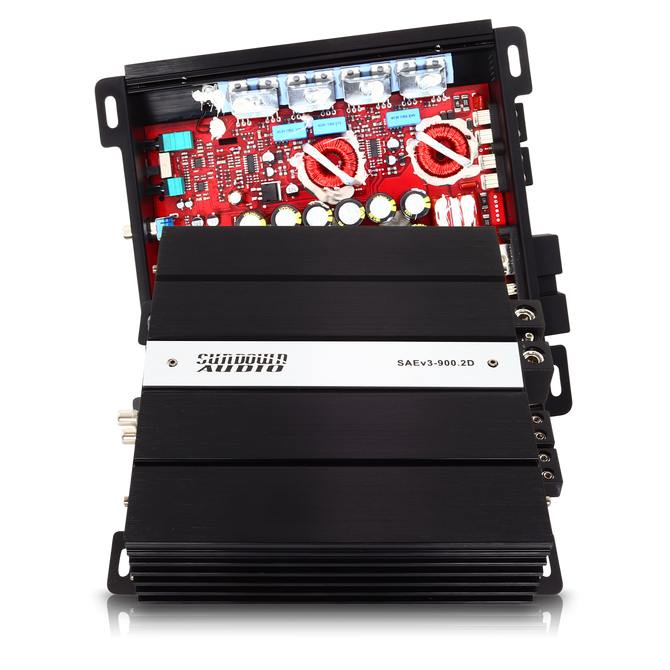 Sundown Audio - SAEV3-900.2 Digital Class-D Amplifier 2-Channel (Open Box)