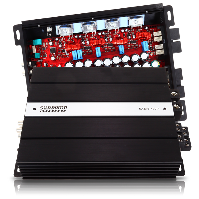 Sundown Audio - SAEV3-400.4 Digital Class-D Amplifier 4-Channel (Open Box)