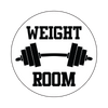 Weight Room Knob Sticker