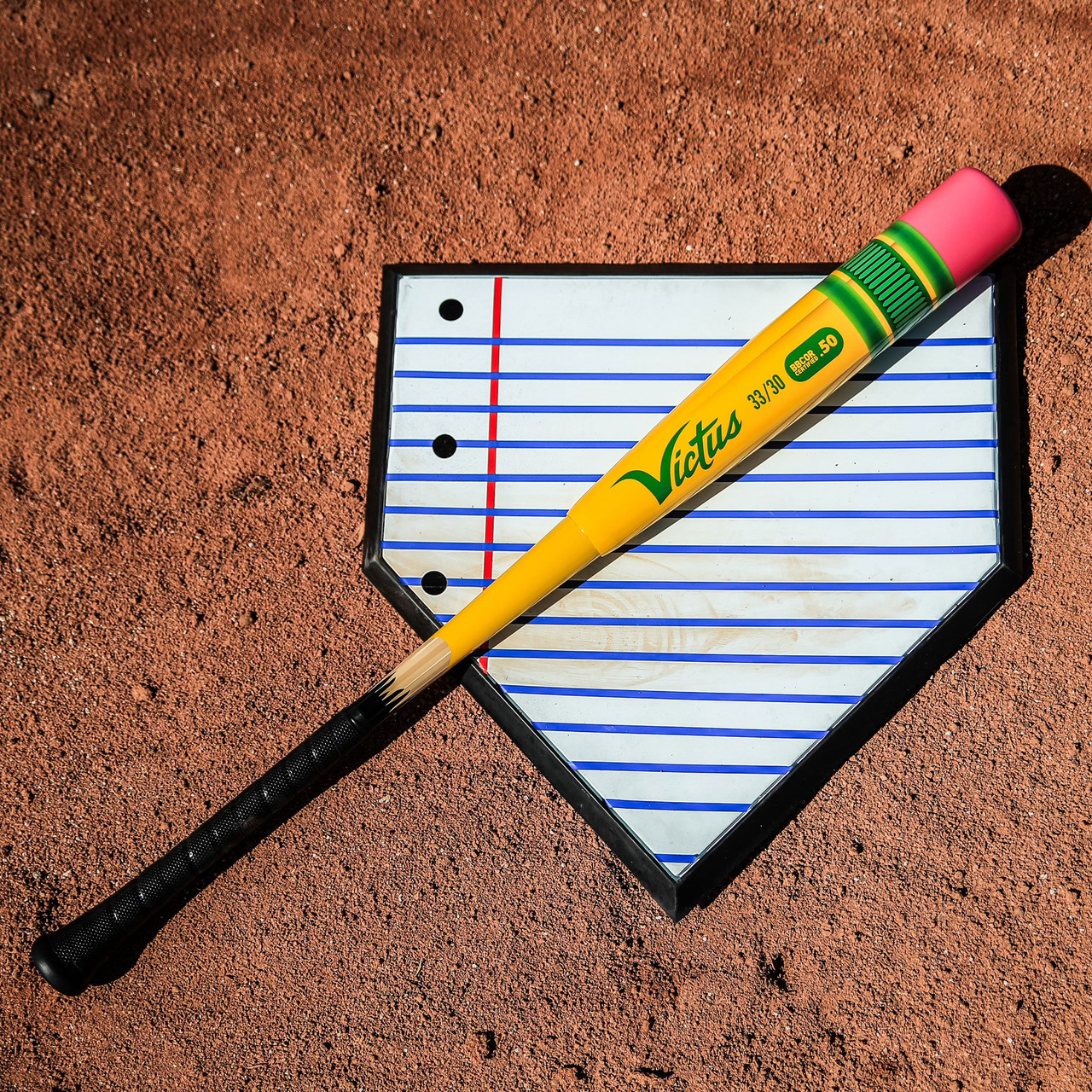Batte Baseball Victus Vibe Pro Crayon BBCOR Rose - 32 Pouces / 29 Oz - Tatis