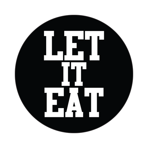 Let It Eat Knob Sticker