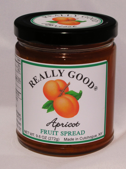 Really Good Apricot fruit spread 9.4 oz jar