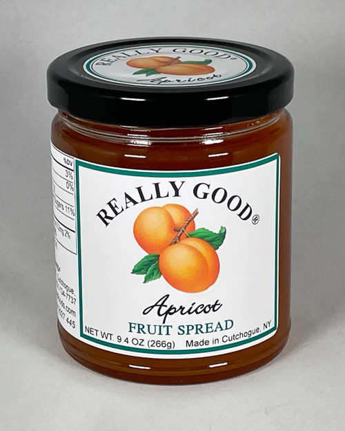 Really Good Apricot fruit spread 9.4 oz jar