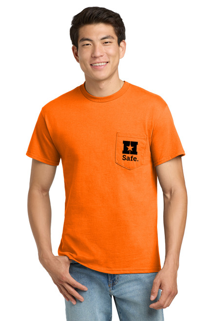 Gildan® Ultra Cotton® 100% US Cotton T-Shirt with Pocket (STOCK)