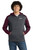 Sport-Tek® Tech Fleece Colorblock 1/4-Zip Hooded Sweatshirt