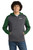 Sport-Tek® Tech Fleece Colorblock 1/4-Zip Hooded Sweatshirt