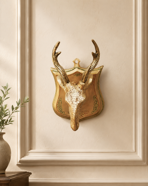 Brass Deer Wall Hanging