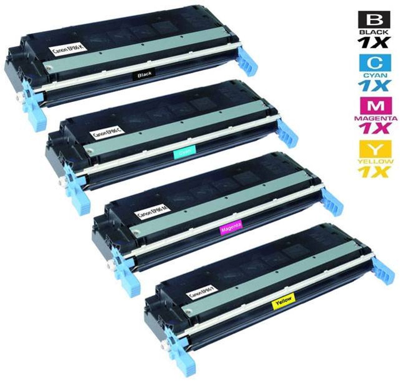 Compatible Canon EP-86 Toner Cartridges 4 Color Set (6830A004AA