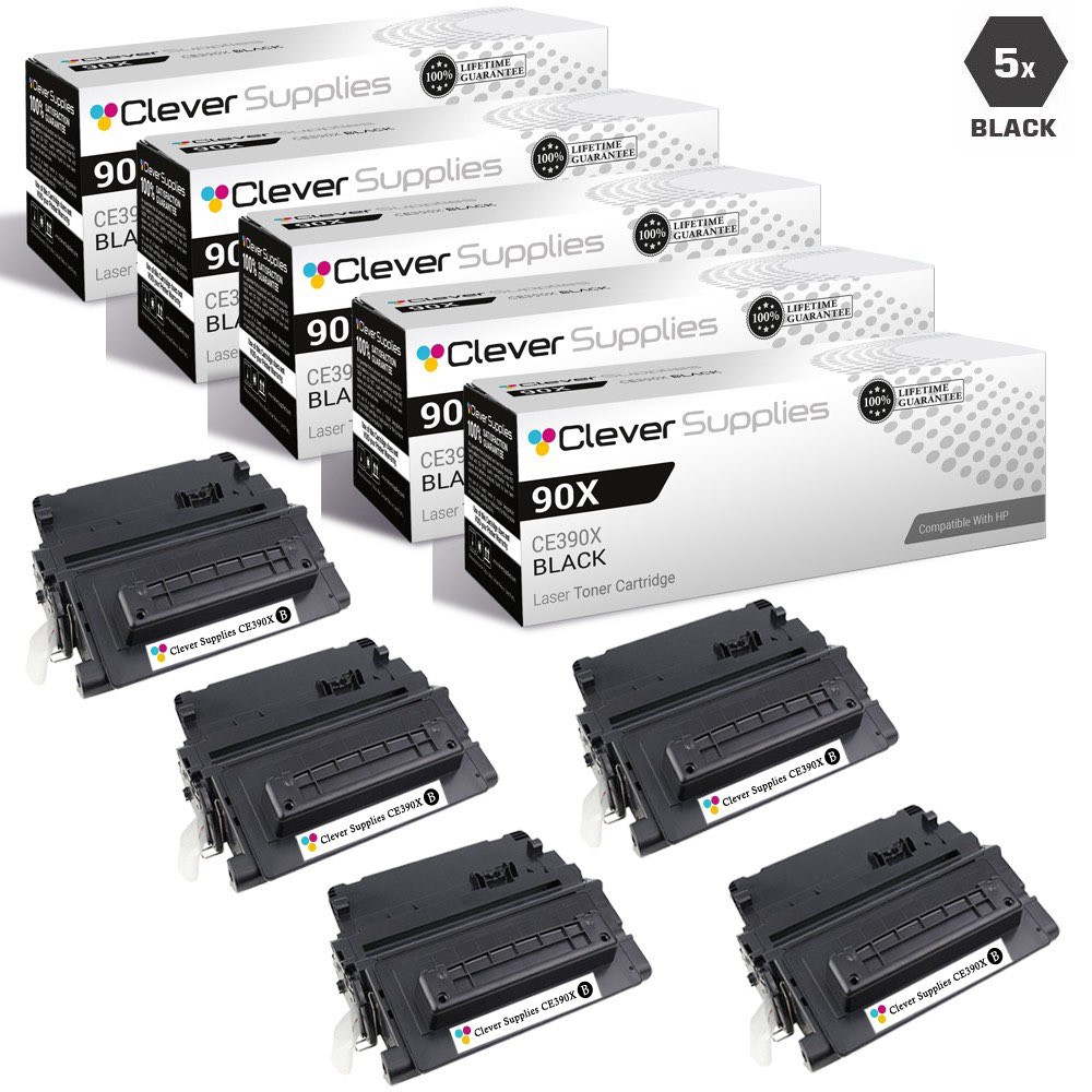 IPROSPECT 90A CE390A Toner Cartridge - 2-Pack High Yield Replacement For HP LaserJet Printers