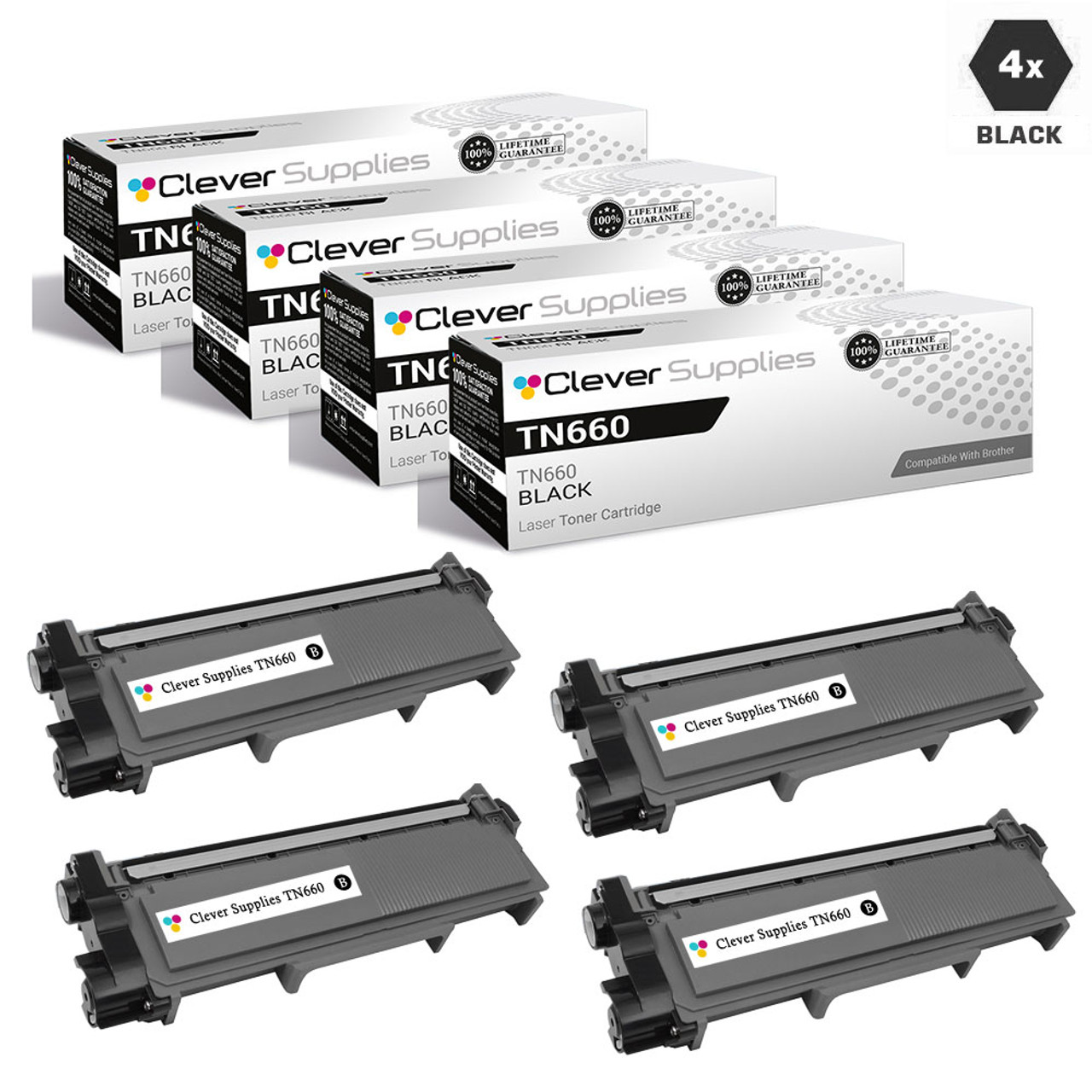 Brother TN660 HY Black Toner - Lower Prices on Best-Selling