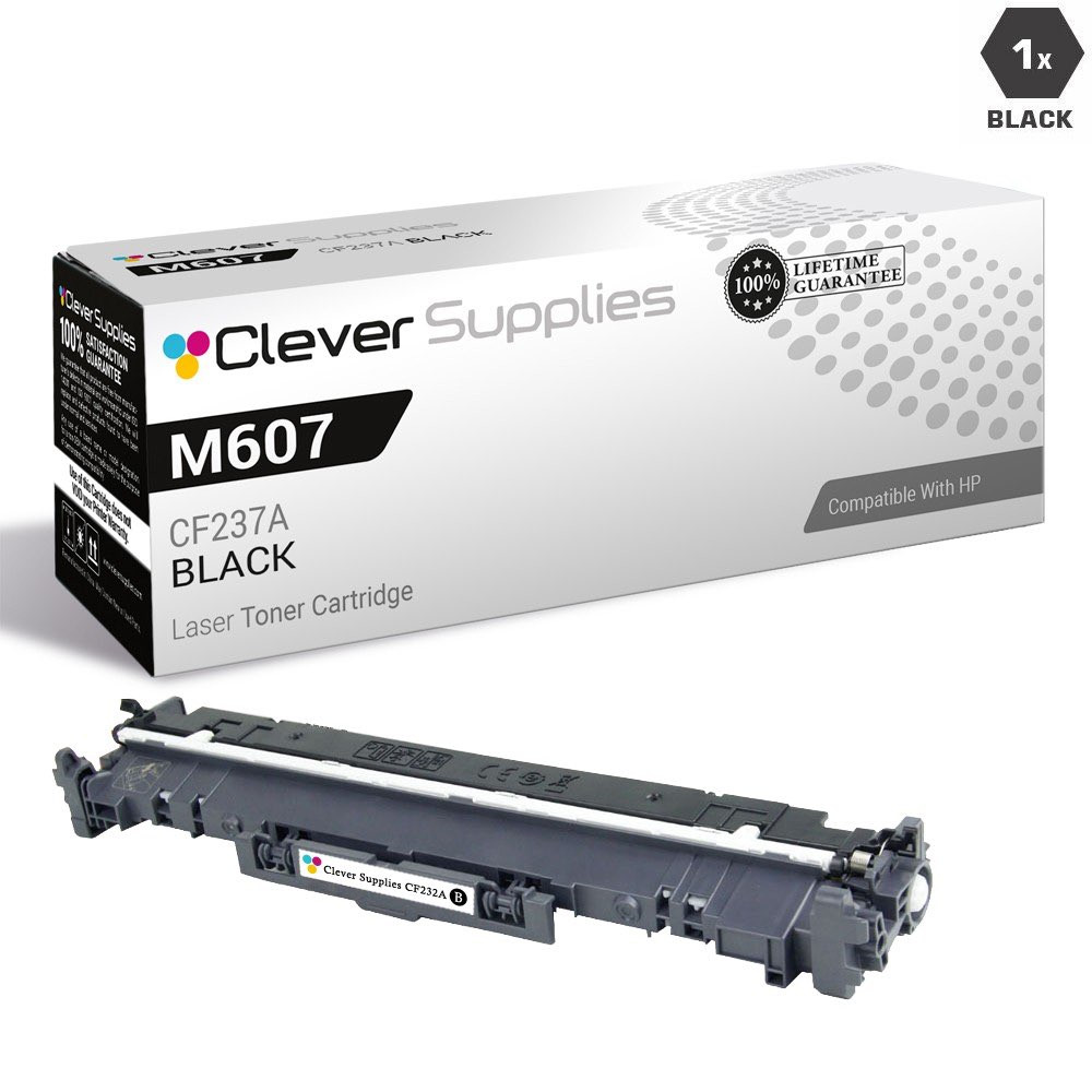 CS Compatible Replacement for HP M607 Toner Cartridges Black (CF237A