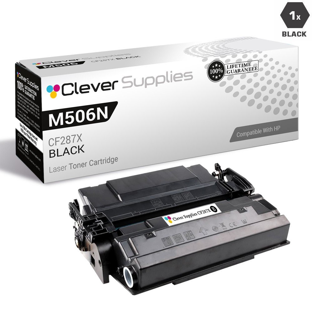 HP M506N Toner Cartridges Black (CF287X 