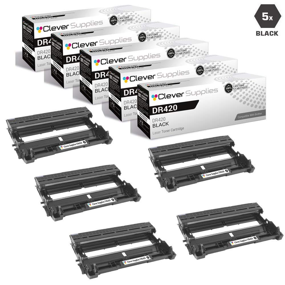 Compatible Brother DR420 Drum Unit 5 Black (DR420) Clever Supplies