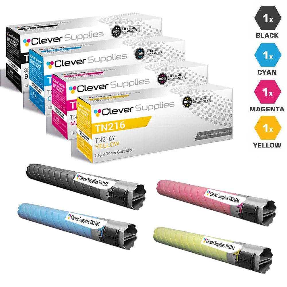 トナーカートリッジ TN-216C TN-216M TN-216 Y トナーカートリッジ TN-216C TN-216M TN-216 Y KONICA MINOLTA トナー