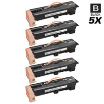 Compatible Xerox 006R01159 Premium Quality Laser Toner Cartridges Black 5 Pack