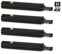 Compatible Xerox 013R00662 Drum Unit Cartridge Black 4 Pack
