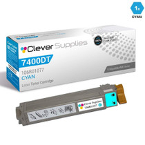 Compatible Xerox 106R01077 Laser Toner Cartridge High Yield Cyan