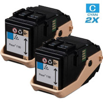 Compatible Xerox 106R02602 Laser Toner Cartridges Cyan 2 Pack