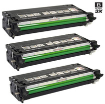 Compatible Dell 330-1198 Toner Cartridge High Yield Black 3 Pack