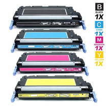 CS Compatible Replacement for HP 3800N Toner Cartridges 4 Color Set