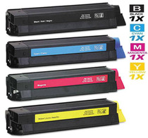 Compatible Okidata Laser Toner Cartridges 4 Color Set (42804504/ 42804503/ 42804502/ 42804501)