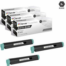 Compatible Okidata 43979101 Laser Toner Cartridges Black 3 Pack