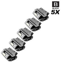 CS Compatible Replacement for HP C8061X Toner Cartridge High Yield Black 5 Pack/ HP 61X Toner