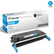 CS Compatible Replacement for HP C9731A Toner Cartridge Cyan/ HP 645A Toner
