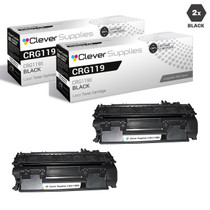 Compatible Canon CRG-119II (3480B001AA) Toner Cartridges High Yield Black 2 Pack
