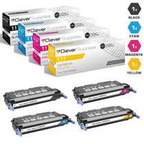 Compatible Canon CRG-111 Premium Quality Toner Cartridges 4 Color Set (1660B001AA/ 1659B001AA/ 1658B001AA/ 1657B001AA)