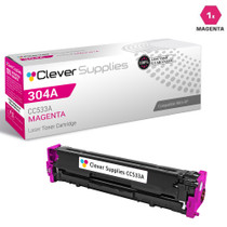 CS Compatible Replacement for HP CC533A Toner / HP 304A Toner Cartridge Magenta