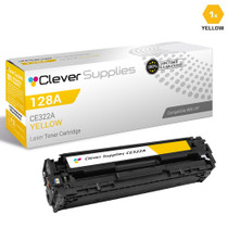 CS Compatible Replacement for HP CE322A Toner Cartridge Yellow/ HP 128A Toner