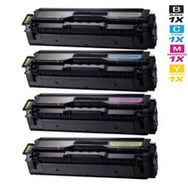 Compatible Samsung CLP-415N Laser Toner Cartridges 4 Color Set