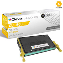 Compatible Samsung CLT-Y508L High Yield Laser Toner Cartridge Yellow