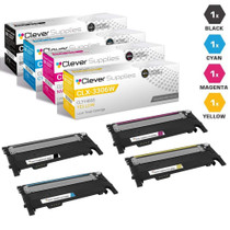 Compatible Samsung CLX-3306FN Laser Toner Cartridges 4 Color Set