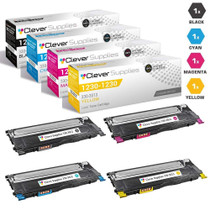 Compatible Dell 1230cn Premium Quality Laser Toner Cartridge 4 Color Set