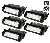Compatible Dell 5200N Toner Cartridge High Yield Black 5 Pack