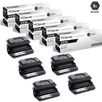 Compatible Dell 5330 Toner Cartridge High Yield Black 5 Pack