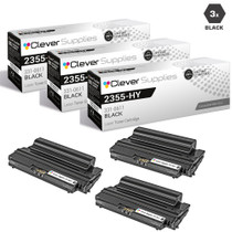 Compatible Dell 2355DN Toner Cartridge High Yield Black 3 Pack