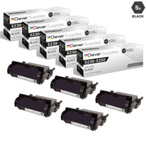 Compatible Dell 5230DN Toner Cartridge High Yield Black 5 Pack