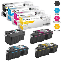 Compatible Dell C1660w Premium Quality Toner Cartridge 4 Color Set